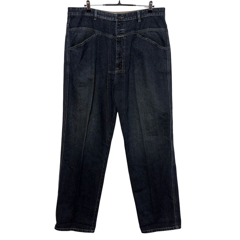 Vintage Marithe Francois Girbaud Jeans Mens 40x34 Dark Wash Denim Straight Leg